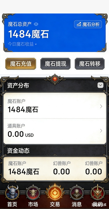 魔域私服挂机自动战斗画面